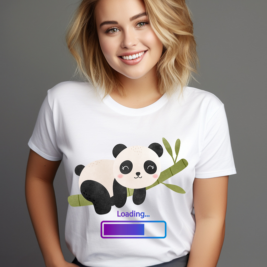 Lazy Panda Unisex Oversized Standard T-Shirt