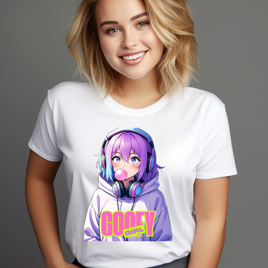 Goofy Girl, Woman Oversized Standard T-Shirt