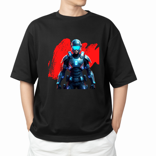 Fighter Trendy Man Classic Crew T-Shirt
