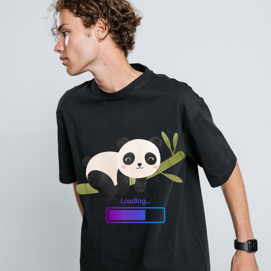 Lazy Panda Unisex Oversized Standard T-Shirt