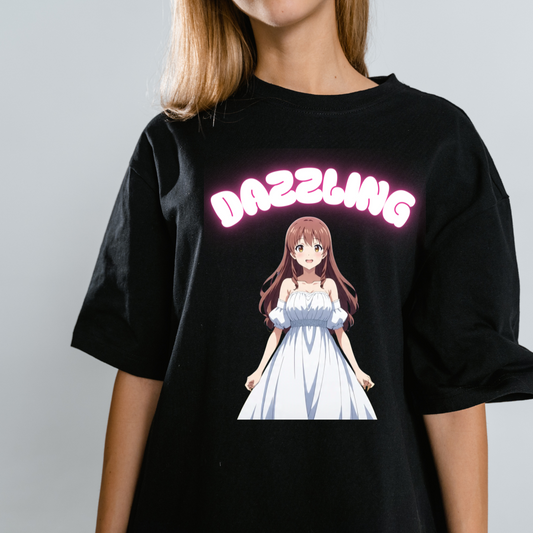 Dazzling Girl  Oversized Standard T-Shirt