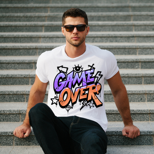 Game Over Man Oversized Classic T-Shirt