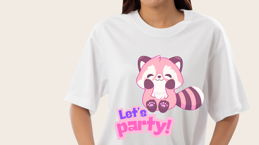 Cute Woman Oversized Standard T-Shirt