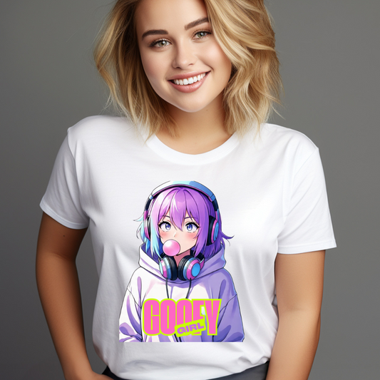 Goofy Girl, Woman Oversized Standard T-Shirt