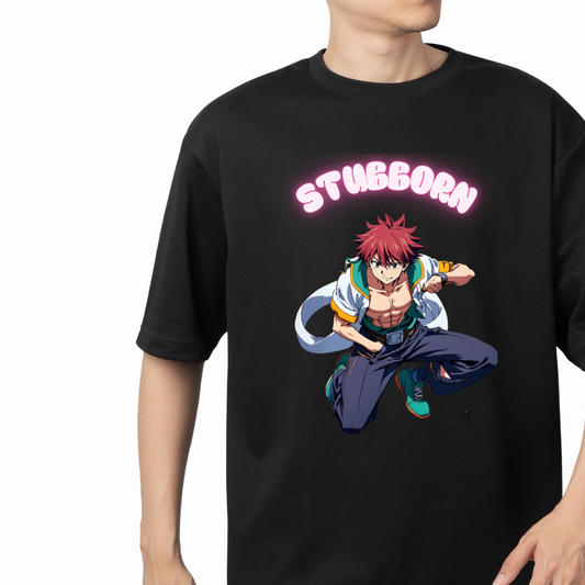 Stubborn   Man, Front Side Unisex Classic Crew T-Shirt